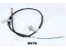 JAPANPARTS BC-W07R trosas, stovėjimo stabdys 
 Stabdžių sistema -> Valdymo svirtys/trosai
96388692