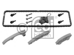 FEBI BILSTEIN 44919 pavaros grandinės komplektas 
 Variklis -> Variklio uždegimo laiko reguliavimo kontrolė -> Sinchronizavimo grandinė/įtempiklis/kreiptuvas -> Pavaros grandinės komplektas
0615 054 SK3, 0615 418 SK3, 0636 258