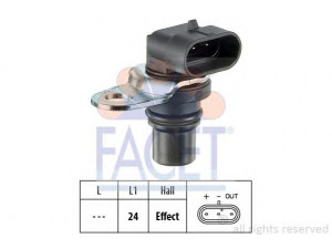 FACET 9.0343 jutiklis, skirstomojo veleno padėtis 
 Elektros įranga -> Jutikliai
12 36 308, 10 456 592