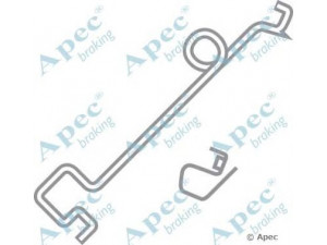 APEC braking KIT241 priedų komplektas, stabdžių trinkelė 
 Stabdžių sistema -> Būgninis stabdys -> Dalys/priedai