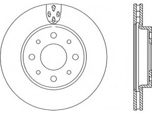 OPEN PARTS BDA2234.20 stabdžių diskas 
 Dviratė transporto priemonės -> Stabdžių sistema -> Stabdžių diskai / priedai
0046788929, 0051742727, 46788929