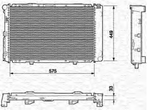 MAGNETI MARELLI 350213543000 radiatorius, variklio aušinimas 
 Aušinimo sistema -> Radiatorius/alyvos aušintuvas -> Radiatorius/dalys
1245007103, 2015002203, 2015008103