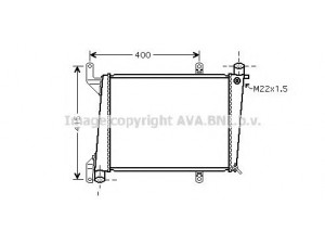 AVA QUALITY COOLING VO2127 radiatorius, variklio aušinimas 
 Aušinimo sistema -> Radiatorius/alyvos aušintuvas -> Radiatorius/dalys
8601842
