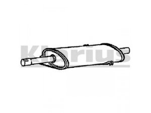KLARIUS 220108 vidurinis duslintuvas 
 Išmetimo sistema -> Duslintuvas
46431850, 7649339, 46431850, 7649339