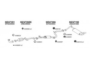 VENEPORTE 470069 išmetimo sistema