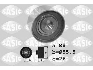 SASIC 1706069 įtempiklio skriemulys, paskirstymo diržas 
 Techninės priežiūros dalys -> Papildomas remontas
55183497, 55233759, 55183497, 55233759