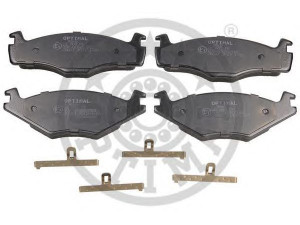 OPTIMAL 9968 stabdžių trinkelių rinkinys, diskinis stabdys 
 Techninės priežiūros dalys -> Papildomas remontas
867698151, 867615109A, 867698151