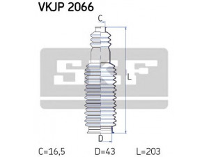 SKF VKJP 2066 gofruotoji membrana, vairavimas 
 Vairavimas -> Gofruotoji membrana/sandarinimai
406642, 406642