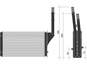 MAGNETI MARELLI 350218231000 šilumokaitis, salono šildymas 
 Šildymas / vėdinimas -> Šilumokaitis
96090004