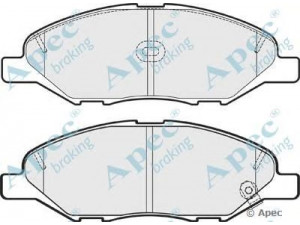 APEC braking PAD1760 stabdžių trinkelių rinkinys, diskinis stabdys 
 Techninės priežiūros dalys -> Papildomas remontas
41060AX085, 41060EE30J, AY040NS110