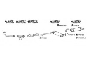 VENEPORTE 030157 išmetimo sistema 
 Išmetimo sistema -> Išmetimo sistema, visa