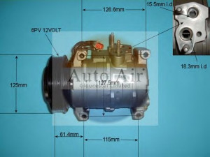 AUTO AIR GLOUCESTER 14-3541R kompresorius, oro kondicionierius 
 Oro kondicionavimas -> Kompresorius/dalys
5005421AC