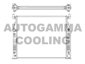 AUTOGAMMA 104851 radiatorius, variklio aušinimas 
 Aušinimo sistema -> Radiatorius/alyvos aušintuvas -> Radiatorius/dalys
2515000003, 2515000103, 2515000303