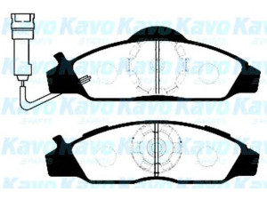 KAVO PARTS BP-7500 stabdžių trinkelių rinkinys, diskinis stabdys 
 Techninės priežiūros dalys -> Papildomas remontas
4813005100, 9949509, 9949533