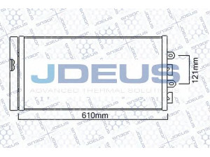 JDEUS 711M63 kondensatorius, oro kondicionierius 
 Oro kondicionavimas -> Kondensatorius
51712975, 51763472