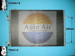 AUTO AIR GLOUCESTER 16-1071 kondensatorius, oro kondicionierius 
 Oro kondicionavimas -> Kondensatorius
8200245598, 8200742595