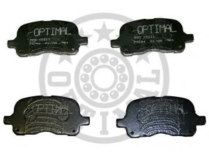 OPTIMAL 10211 stabdžių trinkelių rinkinys, diskinis stabdys 
 Techninės priežiūros dalys -> Papildomas remontas
0446502050, 0446512240, 0446512520