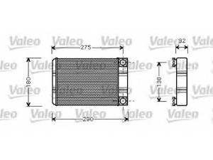 VALEO 812321 šilumokaitis, salono šildymas 
 Šildymas / vėdinimas -> Šilumokaitis
2038300161