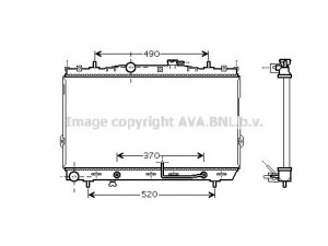 AVA QUALITY COOLING HY2186 radiatorius, variklio aušinimas 
 Aušinimo sistema -> Radiatorius/alyvos aušintuvas -> Radiatorius/dalys
253102D210, 253102D215, 253102D216