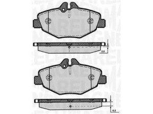 MAGNETI MARELLI 363916060318 stabdžių trinkelių rinkinys, diskinis stabdys 
 Techninės priežiūros dalys -> Papildomas remontas
003 420 65 20, 003 420 99 20, 0034209920