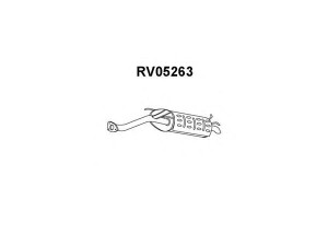 VENEPORTE RV05263 galinis duslintuvas 
 Išmetimo sistema -> Duslintuvas
18030S74G00, GEX33629, WCG102430