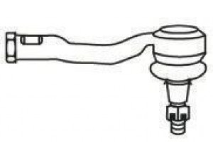 FRAP 1804 skersinės vairo trauklės galas 
 Vairavimas -> Vairo mechanizmo sujungimai
45047-09010, 45047-09030, 45047-29125