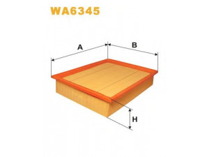 WIX FILTERS WA6345 oro filtras 
 Techninės priežiūros dalys -> Techninės priežiūros intervalai
6380900051, 6380900151, PC967