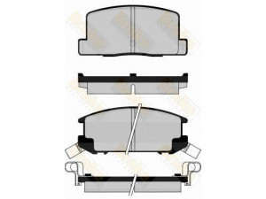 Brake ENGINEERING PA502 stabdžių trinkelių rinkinys, diskinis stabdys 
 Techninės priežiūros dalys -> Papildomas remontas
0446617030, 0446617040, 0446617050