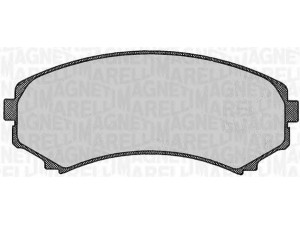 MAGNETI MARELLI 363916060342 stabdžių trinkelių rinkinys, diskinis stabdys 
 Techninės priežiūros dalys -> Papildomas remontas
SHY63323Z, 4605A041, MN116445, MR407422
