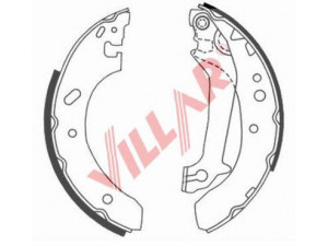 VILLAR 629.0657 stabdžių trinkelių komplektas 
 Techninės priežiūros dalys -> Papildomas remontas
1005968, 1017209, 1041906, 1041909
