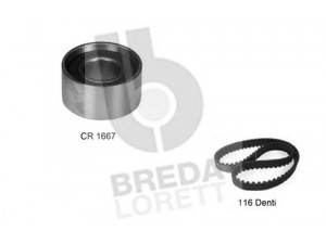 BREDA  LORETT KCD0266 paskirstymo diržo komplektas 
 Techninės priežiūros dalys -> Papildomas remontas
4385583, 4386575, 4386575