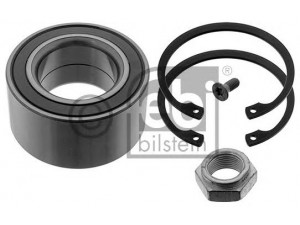 FEBI BILSTEIN 05379 rato guolio komplektas 
 Ašies montavimas/vairavimo mechanizmas/ratai -> Rato stebulė/montavimas -> Rato guolis
331 598 625 A, 331 598 625 A S1
