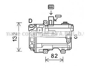 AVA QUALITY COOLING TOK624 kompresorius, oro kondicionierius 
 Oro kondicionavimas -> Kompresorius/dalys
8837030020, 8837030021