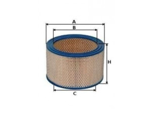 UNIFLUX FILTERS XA653 oro filtras