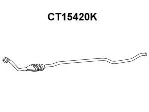 VENEPORTE CT15420K katalizatoriaus keitiklis 
 Išmetimo sistema -> Katalizatoriaus keitiklis
1705GX, 1705GY, 1706AS, 9677347880
