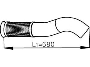 DINEX 53275 išleidimo kolektorius 
 Išmetimo sistema -> Išmetimo vamzdžiai
942.490.3619, 948.490.4719