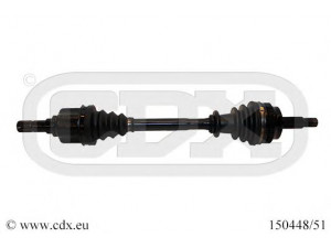 CDX 150448/51 kardaninis velenas 
 Ratų pavara -> Kardaninis velenas
4417083, 4421271, 93189873, 95507091