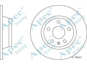 APEC braking DSK2788 stabdžių diskas 
 Stabdžių sistema -> Diskinis stabdys -> Stabdžių diskas
8J0615601