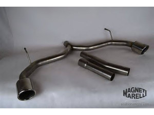 MAGNETI MARELLI 000202114305 galinis duslintuvas 
 Išmetimo sistema -> Duslintuvas