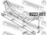 FEBEST 0223-001 šarnyro stabilizatorius 
 Ašies montavimas/vairavimo mechanizmas/ratai -> Stabilizatorius/fiksatoriai -> Savaime išsilyginanti atrama
55061-0C700