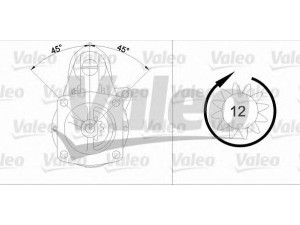 VALEO 455509 starteris
5001824629, 5010217533