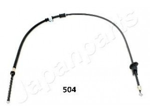 JAPANPARTS BC-504 trosas, stovėjimo stabdys 
 Stabdžių sistema -> Valdymo svirtys/trosai
MB950336