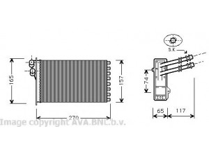 AVA QUALITY COOLING VW6175 šilumokaitis, salono šildymas 
 Šildymas / vėdinimas -> Šilumokaitis
1J2819031A, 1J2819031B, 1J2819031A