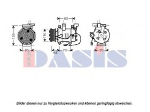 AKS DASIS 850375N kompresorius, oro kondicionierius 
 Oro kondicionavimas -> Kompresorius/dalys
38800RSHE01, 38800RSHE010M2