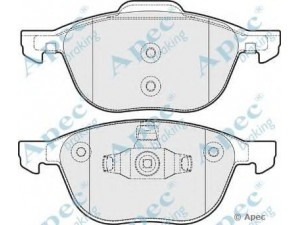 APEC braking PAD1638 stabdžių trinkelių rinkinys, diskinis stabdys 
 Techninės priežiūros dalys -> Papildomas remontas
306817390, 307369230