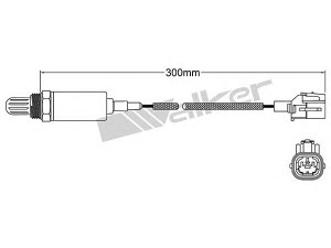 WALKER PRODUCTS 250-21074 lambda jutiklis 
 Išmetimo sistema -> Jutiklis/zondas
89465 97220, 89465 12360, 8946510020