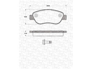MAGNETI MARELLI 363702161177 stabdžių trinkelių rinkinys, diskinis stabdys 
 Techninės priežiūros dalys -> Papildomas remontas
98845340