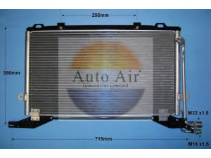 AUTO AIR GLOUCESTER 16-6587 kondensatorius, oro kondicionierius 
 Oro kondicionavimas -> Kondensatorius
2108300470, 2108300670