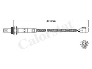 CALORSTAT by Vernet LS130012 lambda jutiklis
226A1-0W011, 22690-AA290, 22690-AA350
