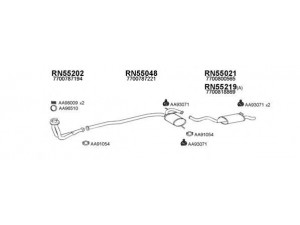 VENEPORTE 550034 išmetimo sistema 
 Išmetimo sistema -> Išmetimo sistema, visa